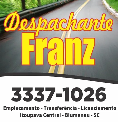 Anúncio de Despachante Franz