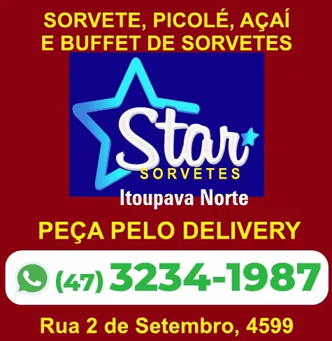 Anúncio de Star Sorvetes Itoupava Norte