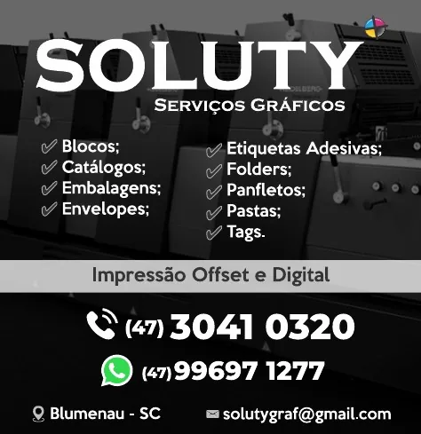 Anúncio de Soluty Serviços Gráficos